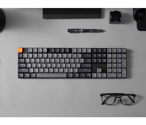Keychron K5X H4 UltraSlim LowProfile Mac Win HotSwap RGB FullSize ISO - 1370589 - zdjęcie 3